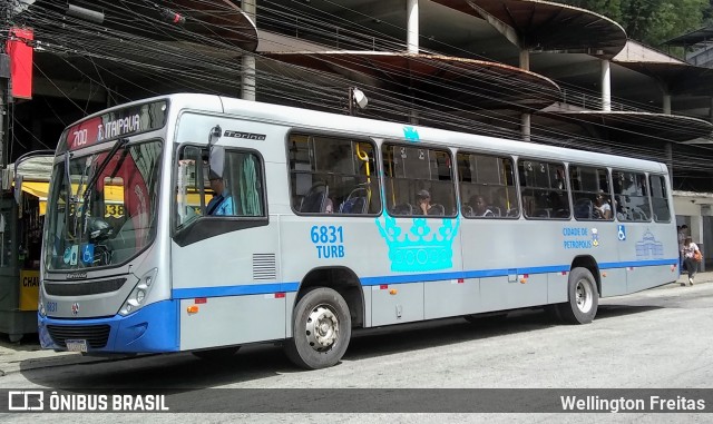 Turb Petrópolis > Turp -Transporte Urbano de Petrópolis 6831 na cidade de Petrópolis, Rio de Janeiro, Brasil, por Wellington Freitas. Número da foto: #7029235.