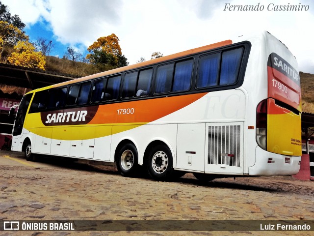 Saritur - Santa Rita Transporte Urbano e Rodoviário 17900 na cidade de Santa Maria de Itabira, Minas Gerais, Brasil, por Fernando Cassimiro. Número da foto: #7029296.