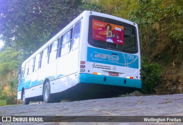 TRANSA - Transa Transporte Coletivo 720 na cidade de Três Rios, Rio de Janeiro, Brasil, por Wellington Freitas. Número da foto: #7029246.