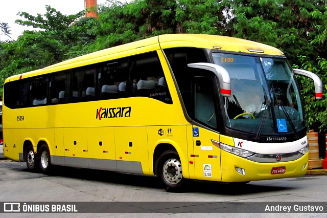 Kaissara - Viação Caiçara 15054 na cidade de São Paulo, São Paulo, Brasil, por Andrey Gustavo. ID da foto: 7029491.