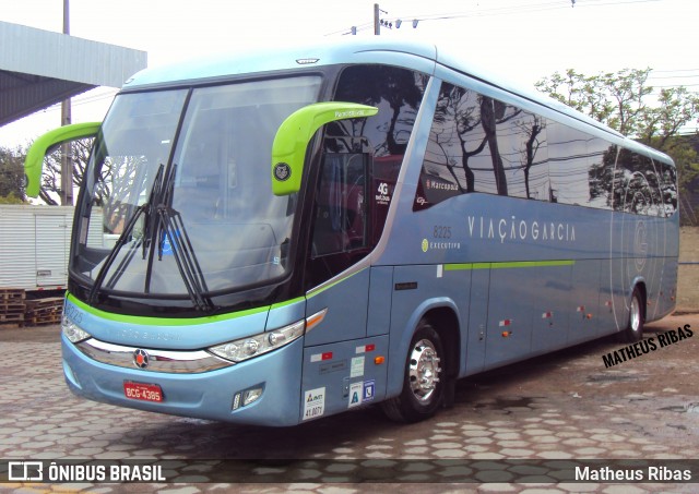 Viação Garcia 8225 na cidade de Curitiba, Paraná, Brasil, por Matheus Ribas. Número da foto: #7102938.