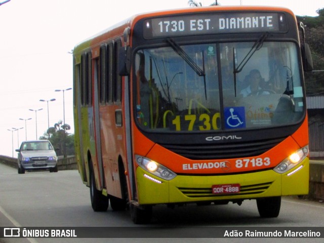 Transmoreira 87183 na cidade de Contagem, Minas Gerais, Brasil, por Adão Raimundo Marcelino. ID da foto: 7104651.