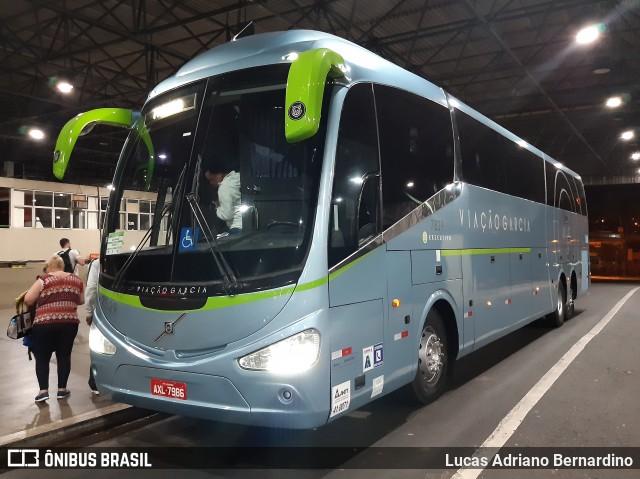 Viação Garcia 7829 na cidade de Bauru, São Paulo, Brasil, por Lucas Adriano Bernardino. Número da foto: #7103369.