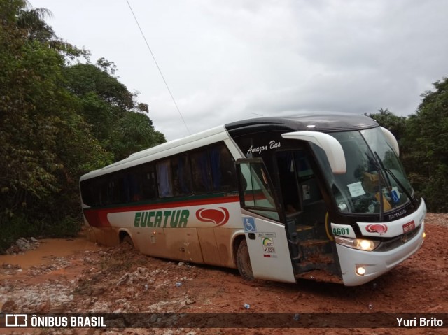 Eucatur - Empresa União Cascavel de Transportes e Turismo 4601 na cidade de Manaus, Amazonas, Brasil, por Yuri Brito. ID da foto: 7104545.