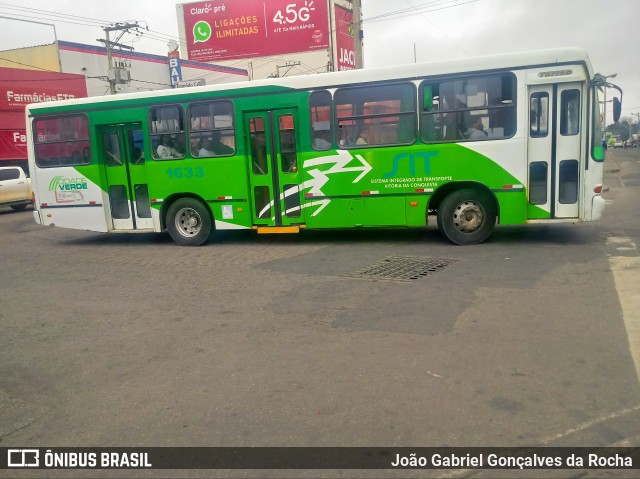 Cidade Verde Transporte Rodoviário Vitória da Conquista 1633 na cidade de Vitória da Conquista, Bahia, Brasil, por João Gabriel Gonçalves da Rocha. Número da foto: #7103468.