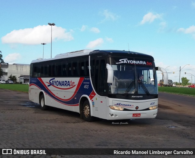 Sayonara - Auto Viação Monte Alverne 400 na cidade de Santa Cruz do Sul, Rio Grande do Sul, Brasil, por Ricardo Manoel Limberger Carvalho. Número da foto: #7102993.