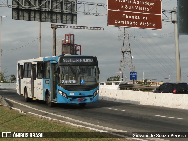 Viação Grande Vitória 23138 na cidade de Vitória, Espírito Santo, Brasil, por Giovani de Souza Pereira. ID da foto: 7103340.