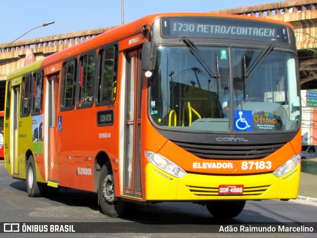 Transmoreira 87183 na cidade de Contagem, Minas Gerais, Brasil, por Adão Raimundo Marcelino. ID da foto: 7104744.