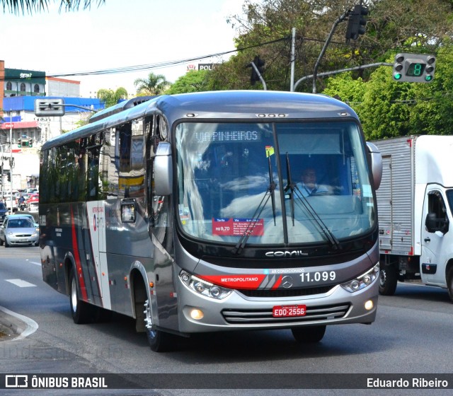 Viação Pirajuçara 11.099 na cidade de Taboão da Serra, São Paulo, Brasil, por Eduardo Ribeiro. Número da foto: #7105388.