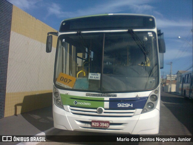 Viação Modelo 9294 na cidade de Aracaju, Sergipe, Brasil, por Mario dos Santos Nogueira Junior. ID da foto: 7105154.