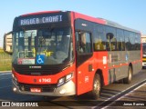 Pêssego Transportes 4 7042 na cidade de São Paulo, São Paulo, Brasil, por Jonas Ramos. Número da foto: #:id.