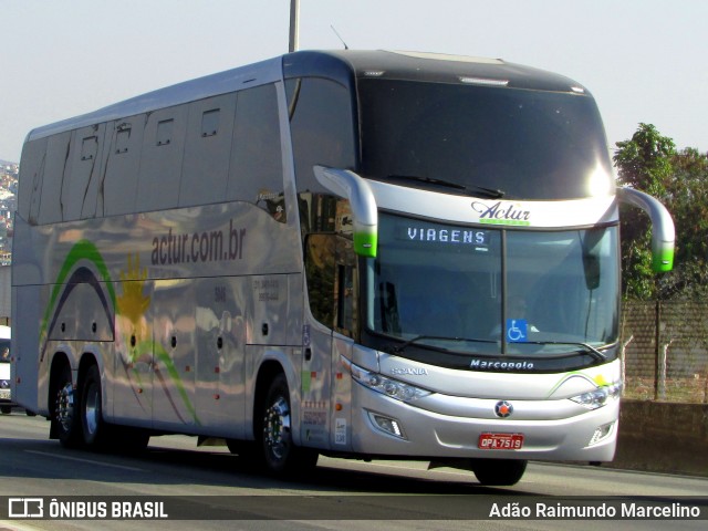 Actur Viagens 5046 na cidade de Belo Horizonte, Minas Gerais, Brasil, por Adão Raimundo Marcelino. ID da foto: 7031391.