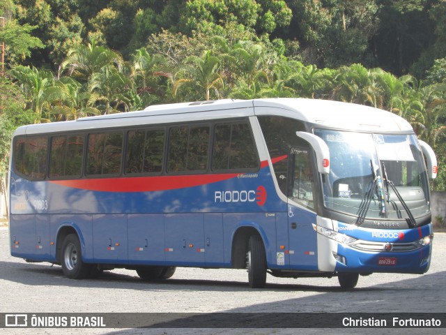 Viação Riodoce 91803 na cidade de Leopoldina, Minas Gerais, Brasil, por Christian  Fortunato. ID da foto: 7029786.