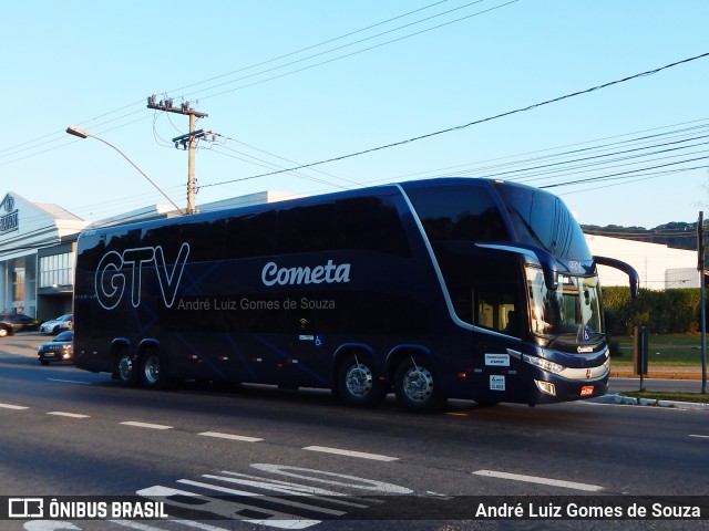 Viação Cometa 18300 na cidade de Juiz de Fora, Minas Gerais, Brasil, por André Luiz Gomes de Souza. Número da foto: #7031019.