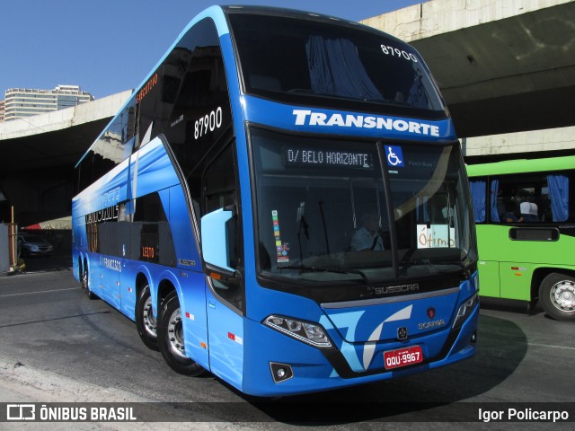 Transnorte - Transporte e Turismo Norte de Minas 87900 na cidade de Belo Horizonte, Minas Gerais, Brasil, por Igor Policarpo. ID da foto: 7031216.