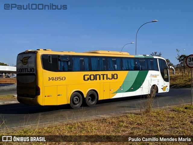 Empresa Gontijo de Transportes 14850 na cidade de Brasília, Distrito Federal, Brasil, por Paulo Camillo Mendes Maria. ID da foto: 7030816.