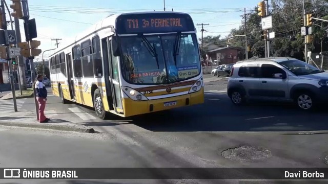 Companhia Carris Porto-Alegrense 0750 na cidade de Porto Alegre, Rio Grande do Sul, Brasil, por Davi Borba. ID da foto: 7031721.