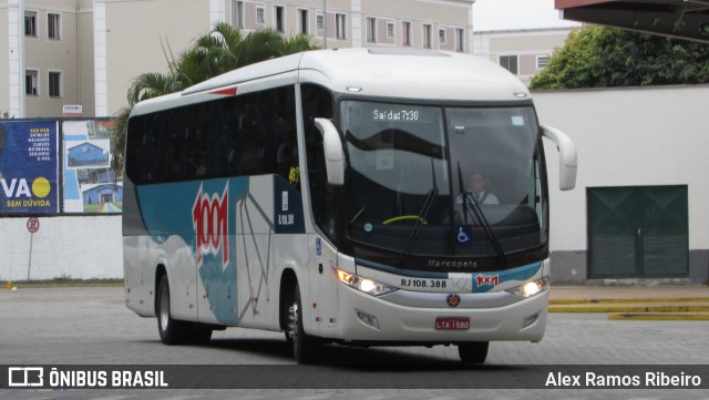 Auto Viação 1001 RJ 108.388 na cidade de Resende, Rio de Janeiro, Brasil, por Alex Ramos Ribeiro. Número da foto: #7031718.