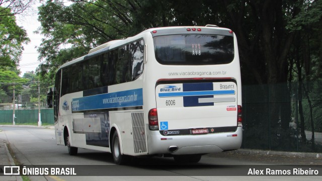 Auto Viação Bragança 6006 na cidade de São Paulo, São Paulo, Brasil, por Alex Ramos Ribeiro. ID da foto: 7031690.