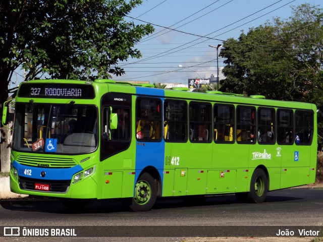 Taguatur - Taguatinga Transporte e Turismo 03412 na cidade de Teresina, Piauí, Brasil, por João Victor. ID da foto: 7031117.