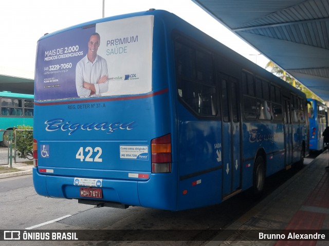 Biguaçu Transportes Coletivos Administração e Participação 422 na cidade de Florianópolis, Santa Catarina, Brasil, por Brunno Alexandre. ID da foto: 7029647.