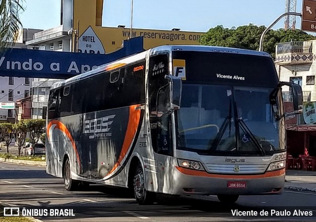 Legus Transporte e Turismo 2700 na cidade de Aparecida, São Paulo, Brasil, por Vicente de Paulo Alves. ID da foto: 7029888.