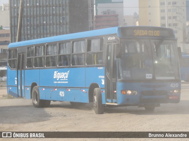 Biguaçu Transportes Coletivos Administração e Participação 420 na cidade de Florianópolis, Santa Catarina, Brasil, por Brunno Alexandre. Número da foto: #7029673.