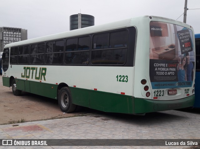 Jotur - Auto Ônibus e Turismo Josefense 1223 na cidade de Florianópolis, Santa Catarina, Brasil, por Lucas da Silva. ID da foto: 7031124.
