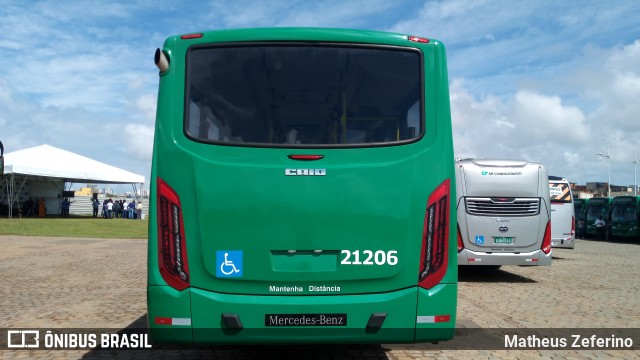 OT Trans - Ótima Salvador Transportes 21206 na cidade de Salvador, Bahia, Brasil, por Matheus Zeferino. Número da foto: #7031327.
