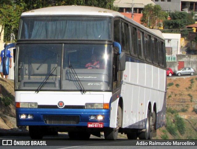 Ônibus Particulares 6172 na cidade de Belo Horizonte, Minas Gerais, Brasil, por Adão Raimundo Marcelino. Número da foto: #7031589.