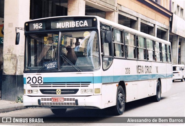 Expresso Vera Cruz 208 na cidade de Recife, Pernambuco, Brasil, por Alessandro de Bem Barros. ID da foto: 7034589.