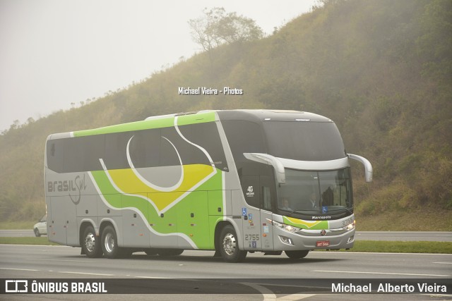 Brasil Sul Linhas Rodoviárias 2755 na cidade de Santana de Parnaíba, São Paulo, Brasil, por Michael  Alberto Vieira. Número da foto: #7034518.
