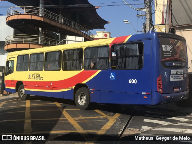 Circular Santa Luzia > Protetora Transportes 600 na cidade de São José do Rio Preto, São Paulo, Brasil, por Matheus  Geyger de Melo. Número da foto: #7032195.
