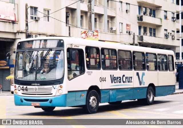 Expresso Vera Cruz 044 na cidade de Recife, Pernambuco, Brasil, por Alessandro de Bem Barros. ID da foto: 7034644.