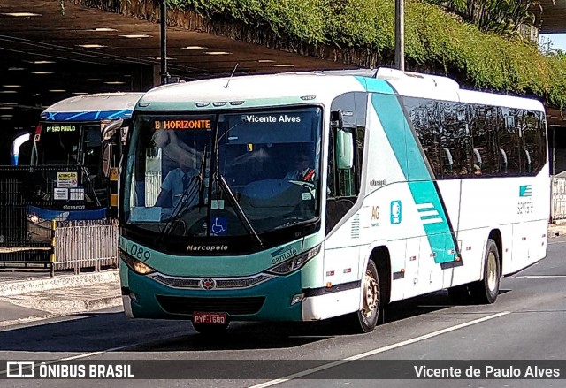 Santa Fé Transportes 089 na cidade de Belo Horizonte, Minas Gerais, Brasil, por Vicente de Paulo Alves. Número da foto: #7032888.