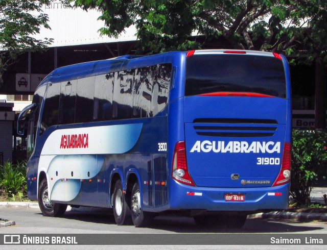Viação Águia Branca 31900 na cidade de Vitória, Espírito Santo, Brasil, por Saimom  Lima. Número da foto: #7033028.