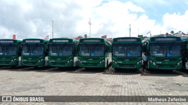 OT Trans - Ótima Salvador Transportes 21204 na cidade de Salvador, Bahia, Brasil, por Matheus Zeferino. ID da foto: 7034527.