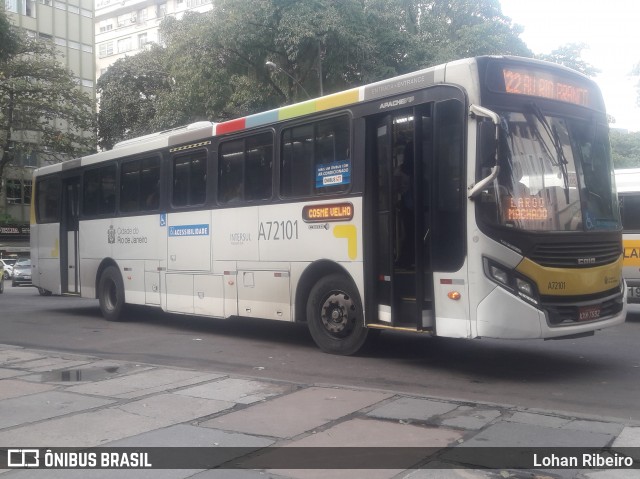 Transurb A72101 na cidade de Rio de Janeiro, Rio de Janeiro, Brasil, por Lohan Ribeiro. Número da foto: #7034662.