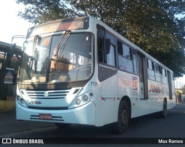 SOUL - Sociedade de Ônibus União Ltda. 7728 na cidade de Alvorada, Rio Grande do Sul, Brasil, por Max Ramos. Número da foto: #7033037.
