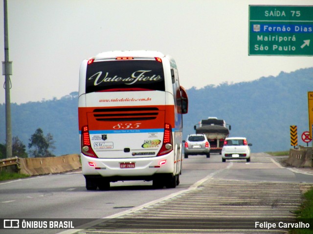 Viação Vale do Tietê 835 na cidade de Atibaia, São Paulo, Brasil, por Felipe Carvalho. ID da foto: 7034816.