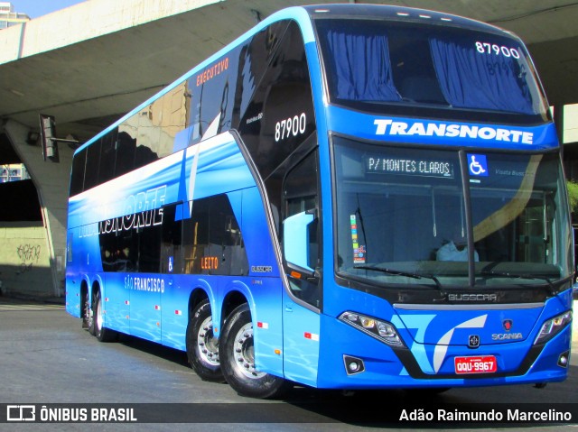 Transnorte - Transporte e Turismo Norte de Minas 87900 na cidade de Belo Horizonte, Minas Gerais, Brasil, por Adão Raimundo Marcelino. ID da foto: 7034209.