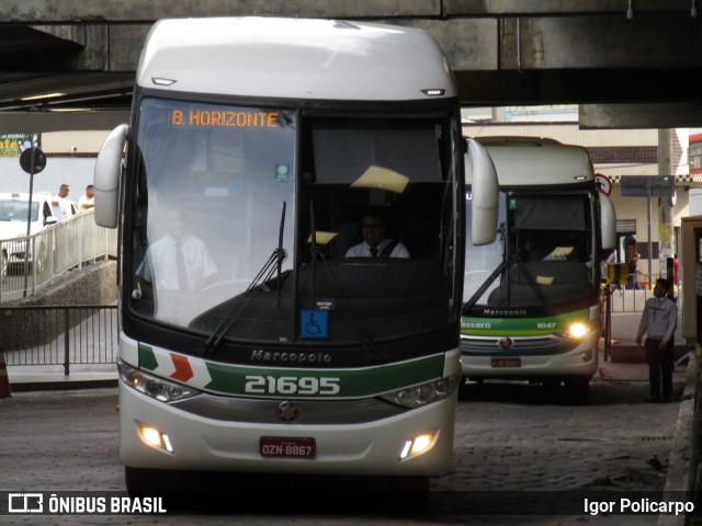 Empresa Gontijo de Transportes 21695 na cidade de Belo Horizonte, Minas Gerais, Brasil, por Igor Policarpo. Número da foto: #7034911.
