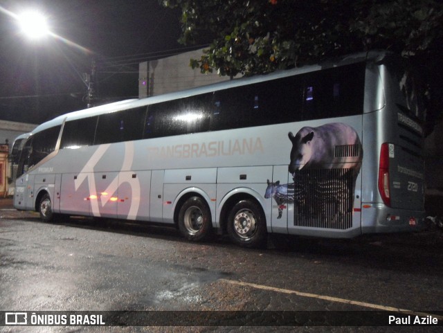 Transbrasiliana Transportes e Turismo 2720 na cidade de Belém, Pará, Brasil, por Paul Azile. ID da foto: 7033551.