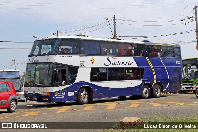 Sudoeste - Transervice Southwest 1100 na cidade de Alfenas, Minas Gerais, Brasil, por Lucas Elson de Oliveira. ID da foto: 7034888.