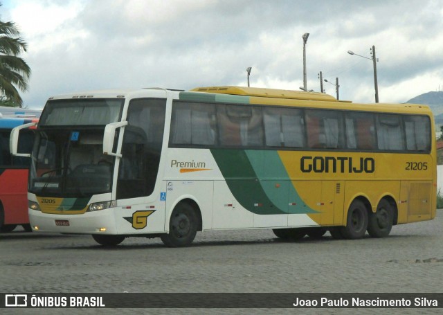 Empresa Gontijo de Transportes 21205 na cidade de Caruaru, Pernambuco, Brasil, por Joao Paulo Nascimento Silva. ID da foto: 7036765.