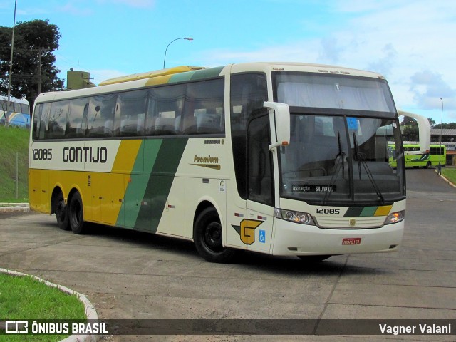 Empresa Gontijo de Transportes 12085 na cidade de Foz do Iguaçu, Paraná, Brasil, por Vagner Valani. ID da foto: 7035649.