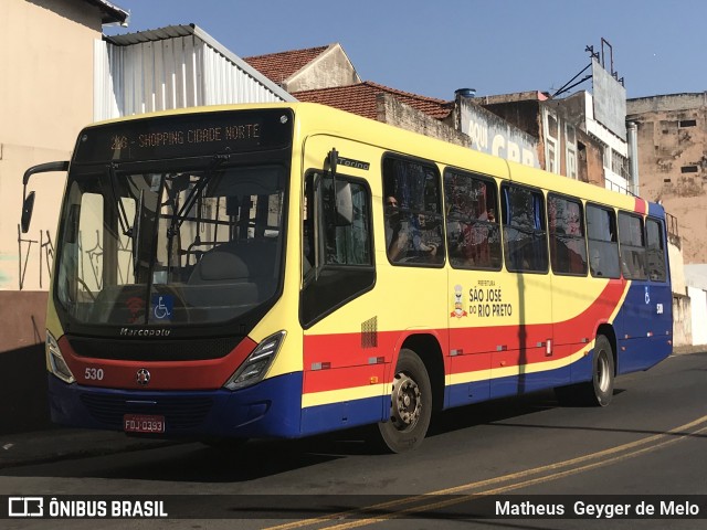 Circular Santa Luzia > Protetora Transportes 530 na cidade de São José do Rio Preto, São Paulo, Brasil, por Matheus  Geyger de Melo. Número da foto: #7035381.