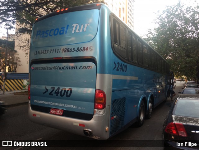 Pascoal Tur 2400 na cidade de Belo Horizonte, Minas Gerais, Brasil, por Ian Filipe. Número da foto: #7035955.