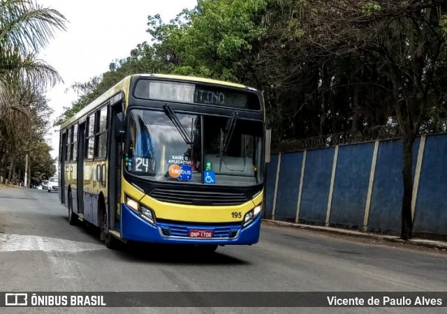 Trancid - Transporte Cidade de Divinópolis 195 na cidade de Divinópolis, Minas Gerais, Brasil, por Vicente de Paulo Alves. Número da foto: #7036795.
