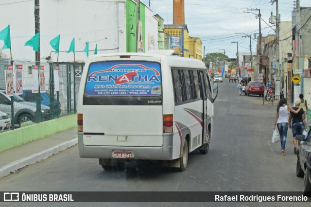 Ônibus Particulares MUO8847 na cidade de Propriá, Sergipe, Brasil, por Rafael Rodrigues Forencio. Número da foto: #7035234.